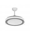 Ventilador de Techo BANDIDO Blanco/Gris DC 59W 5900Lm 4 Aspas CCT