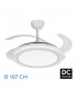 Ventilador de Techo BANDIDO Blanco DC 59W 5900Lm 4 Aspas CCT