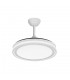 Ventilador de Techo BANDIDO Blanco DC 59W 5900Lm 4 Aspas CCT