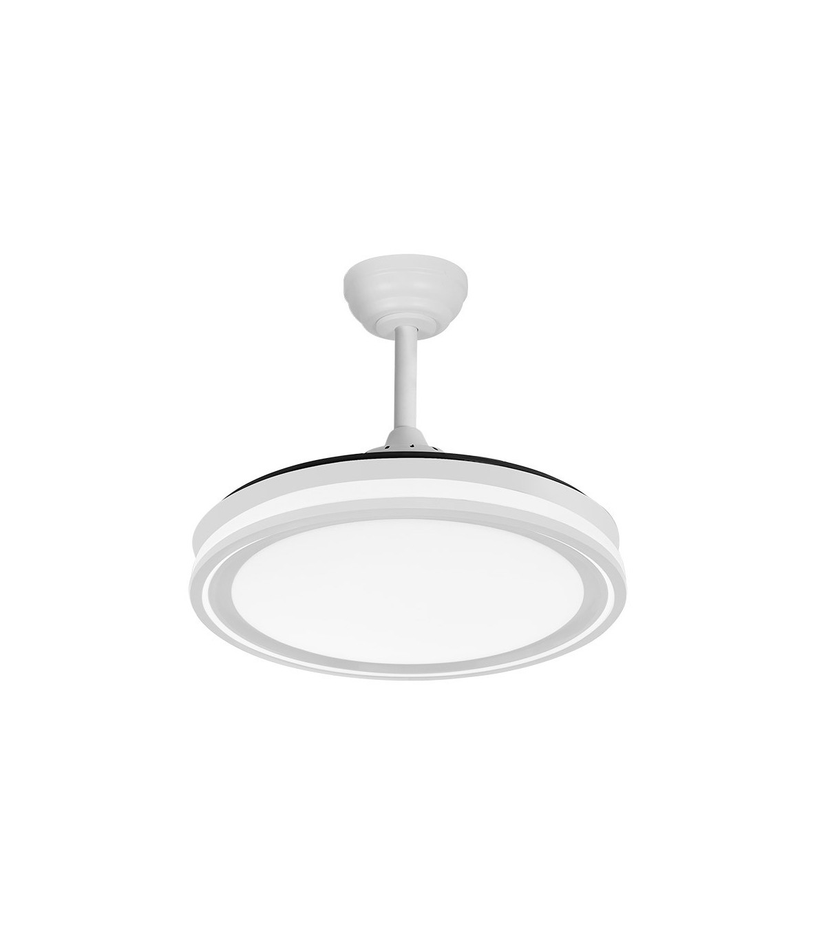 Ventilador de Techo BANDIDO Blanco DC 59W 5900Lm 4 Aspas CCT