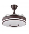Ventilador de Techo Dani-XS Marrón DC 59W 6980Lm 4 Aspas CCT