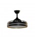 Ventilador de Techo MANDARIN Negro/Oro DC 72W 7200Lm 3 Aspas CCT