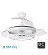 Ventilador de Techo TORNADO DC 3 Aspas 5xE27 Blanco