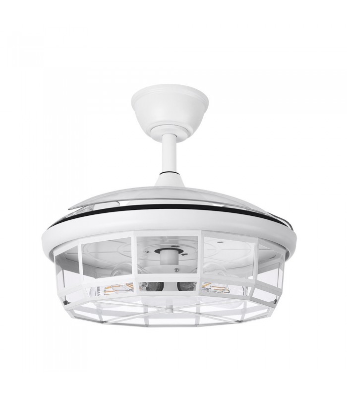 Ventilador de Techo TORNADO DC 3 Aspas 5xE27 Blanco