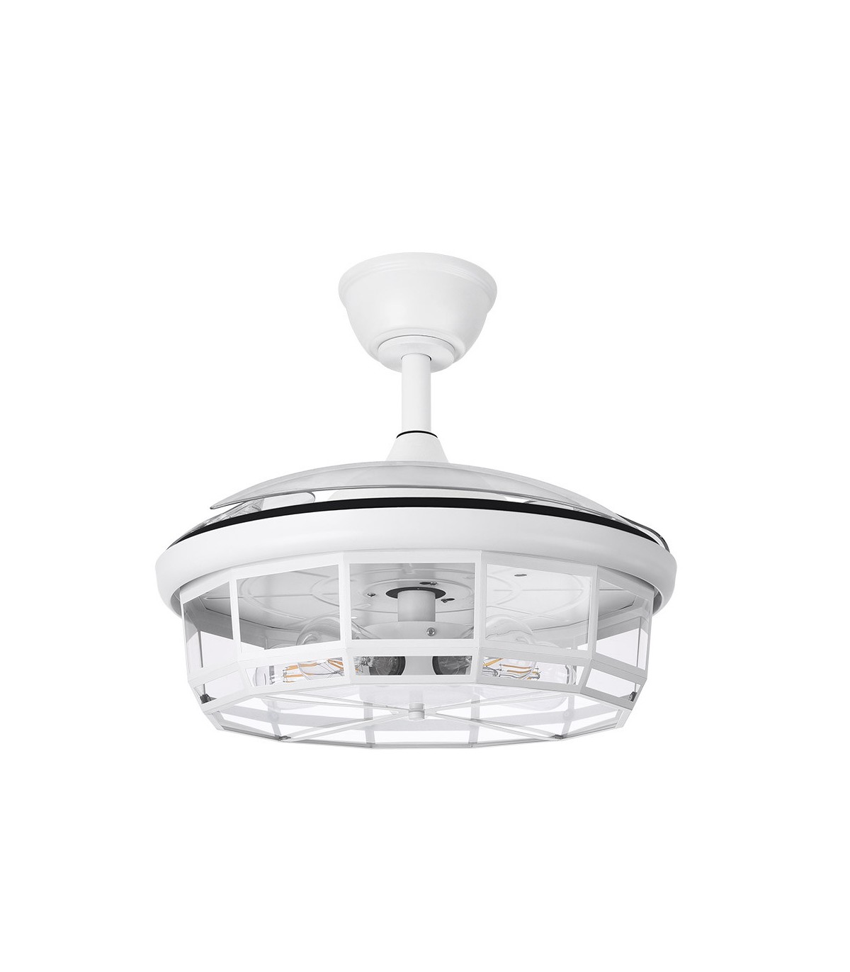 Ventilador de Techo TORNADO DC 3 Aspas 5xE27 Blanco