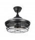 Ventilador de Techo TORNADO DC 3 Aspas 5xE27 Negro