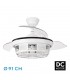 Ventilador de Techo TORNADO-XS DC 3 Aspas 3xE27 Blanco