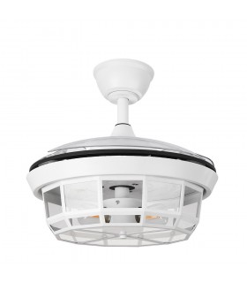 Ventilador de Techo TORNADO-XS DC 3 Aspas 3xE27 Blanco
