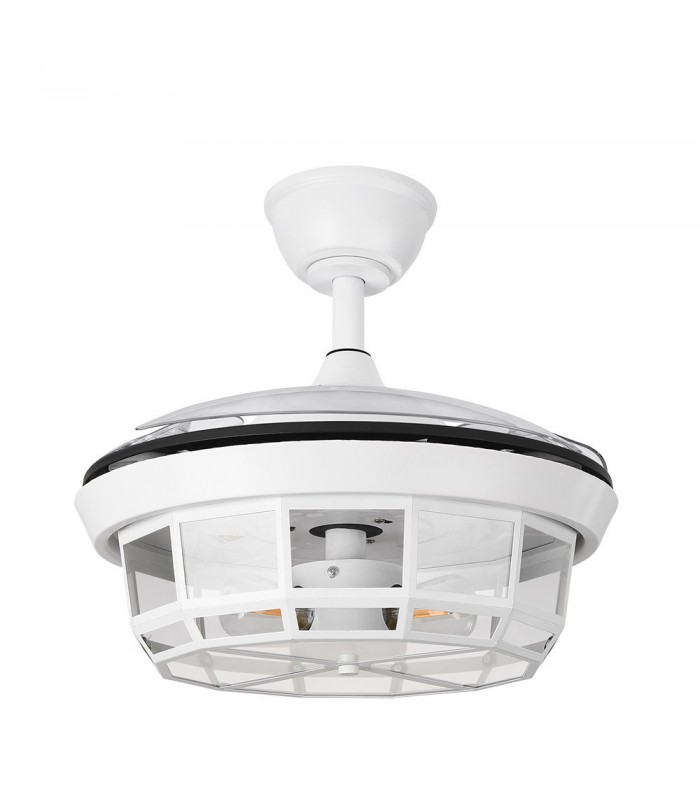 Ventilador de Techo TORNADO-XS DC 3 Aspas 3xE27 Blanco