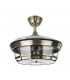 Ventilador de Techo TORNADO-XS DC 3 Aspas 3xE27 Cuero