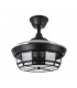Ventilador de Techo TORNADO-XS DC 3 Aspas 3xE27 Negro
