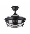 Ventilador de Techo TORNADO-XS DC 3 Aspas 3xE27 Negro