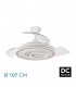 Ventilador de Techo SULTAN APP Blanco/Haya DC 68W 4960Lm 3 Aspas CCT