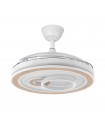 Ventilador de Techo SULTAN APP Blanco/Haya DC 68W 4960Lm 3 Aspas CCT