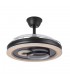 Ventilador de Techo SULTAN APP Negro/Haya DC 68W 4960Lm 3 Aspas CCT