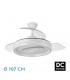 Ventilador de Techo MARACANA APP Blanco DC 57W 5980Lm 3 Aspas CCT