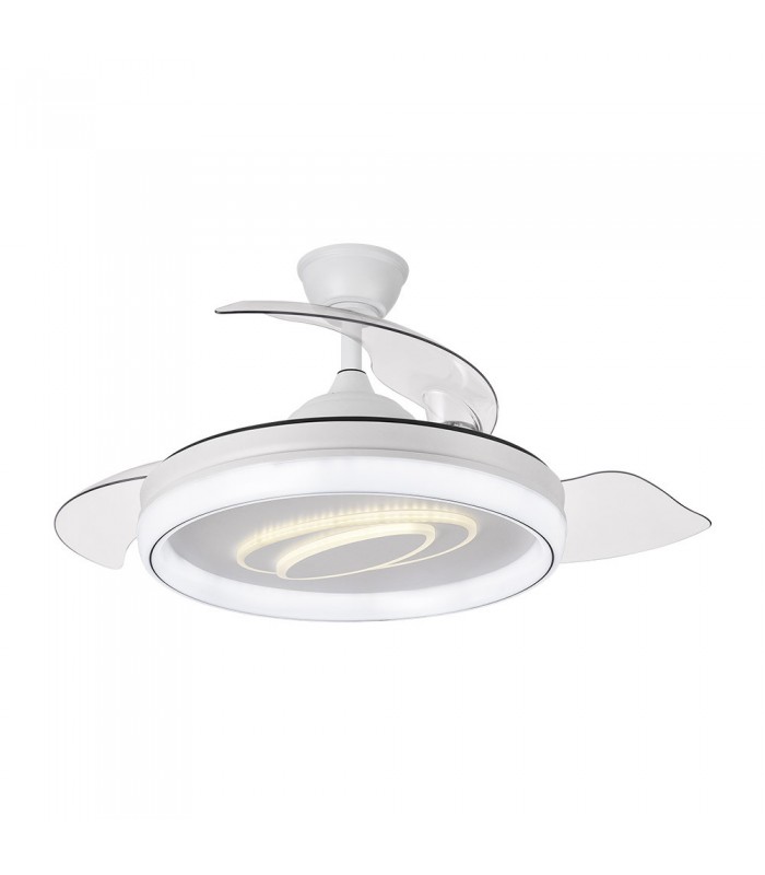 Ventilador de Techo MARACANA APP Blanco DC 57W 5980Lm 3 Aspas CCT