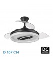Ventilador de Techo MARACANA APP Negro DC 57W 5980Lm 3 Aspas CCT