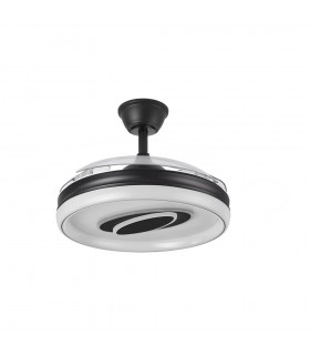 Ventilador de Techo MARACANA APP Negro DC 57W 5980Lm 3 Aspas CCT