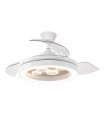 Ventilador de Techo CUPIDO APP Blanco/Haya DC 55W 4960Lm 3 Aspas CCT