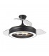Ventilador de Techo CUPIDO APP Negro/Haya DC 55W 4960Lm 3 Aspas CCT