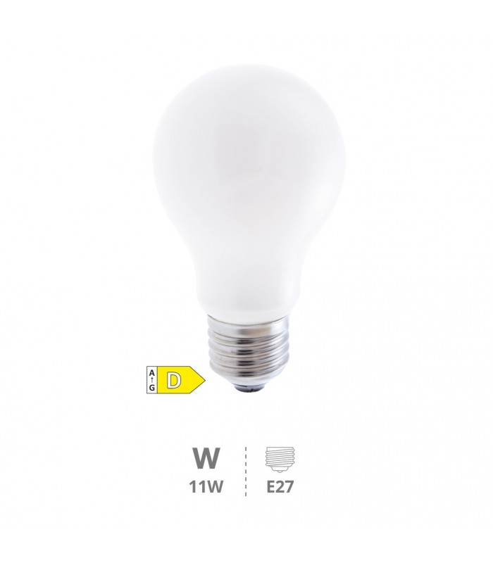 Bombilla Serie Cristal A60 11W 1521Lm E27