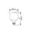 Bombilla Serie Cristal G95 16W 2300Lm E27