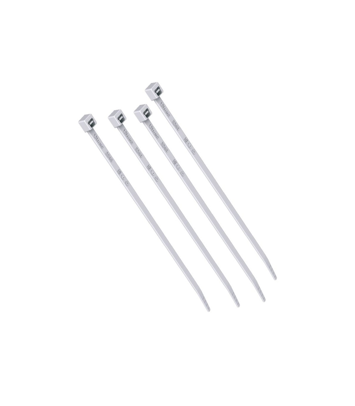 Bridas Sujetacables 140x3.6mm Gris (RAL7035) 100U