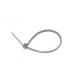 Bridas Sujetacables 140x3.6mm Gris (RAL7035) 100U