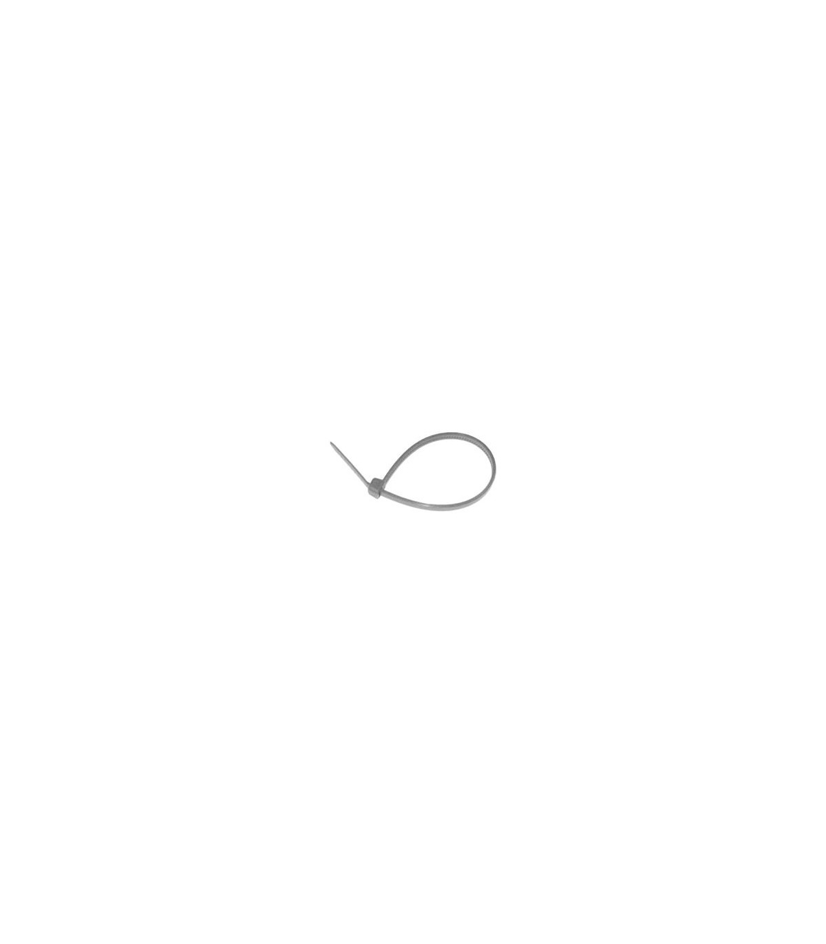 Bridas Sujetacables 140x3.6mm Gris (RAL7035) 100U