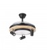 Ventilador de Techo GLADIATOR APP Negro/Haya DC 37+15W 3980Lm 3 Aspas CCT