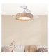 Ventilador de Techo CANARIO APP Blanco/Natural DC 59W 6980Lm 3 Aspas CCT
