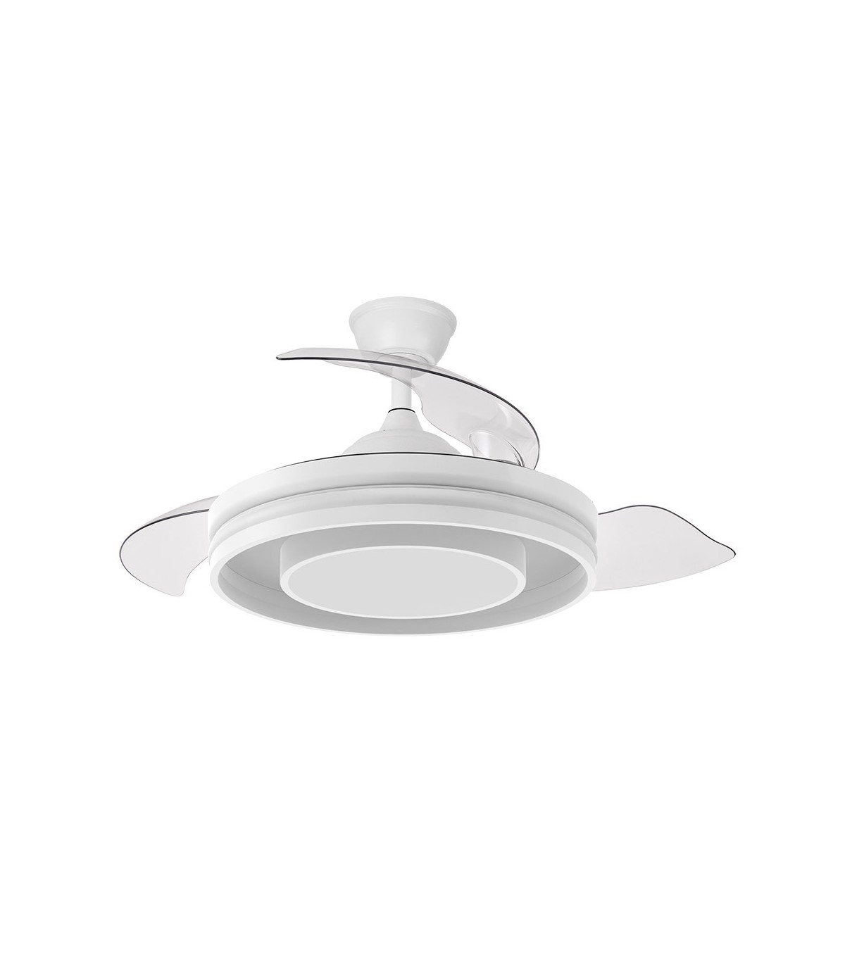 Ventilador de Techo PITUFO APP Blanco DC 57W 3990Lm 3 Aspas RGB+CCT