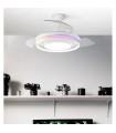Ventilador de Techo PITUFO APP Blanco DC 57W 3990Lm 3 Aspas RGB+CCT