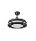 Ventilador de Techo PITUFO APP Negro DC 57W 3990Lm 3 Aspas RGB+CCT
