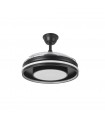 Ventilador de Techo PITUFO APP Negro DC 57W 3990Lm 3 Aspas RGB+CCT