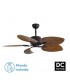 Ventilador Led Colla 5 Aspas 26W 2950Lm CCT Marrón / Negro
