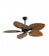 Ventilador Led Colla 5 Aspas 26W 2950Lm CCT Marrón / Negro