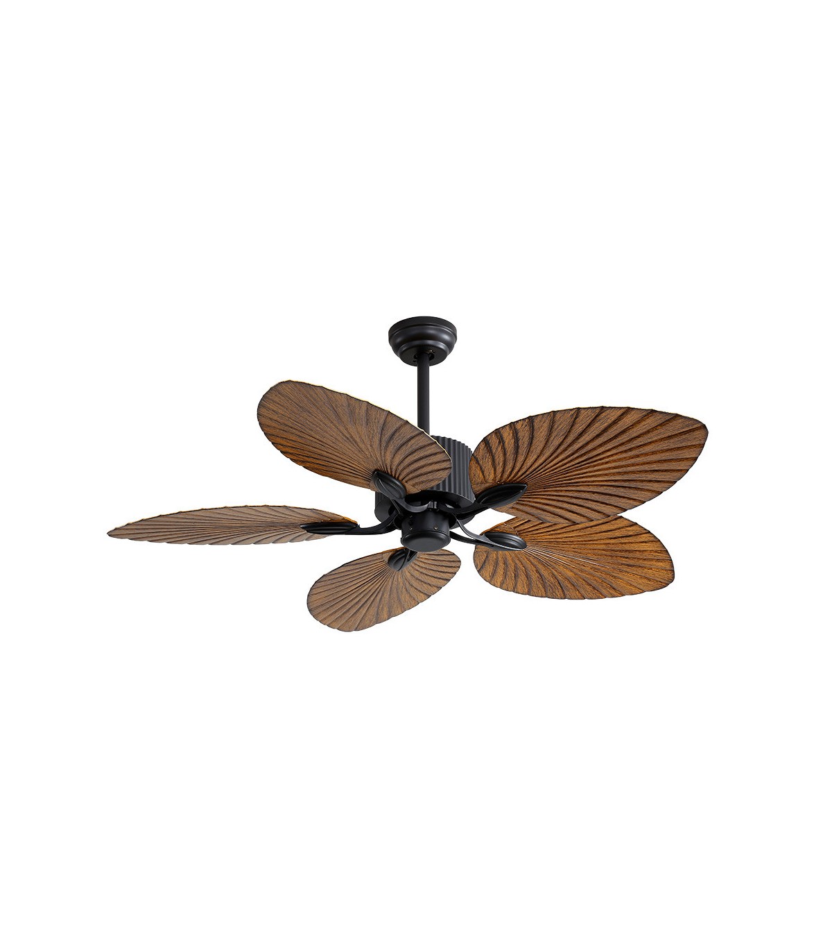 Ventilador Led Colla 5 Aspas 26W 2950Lm CCT Marrón / Negro