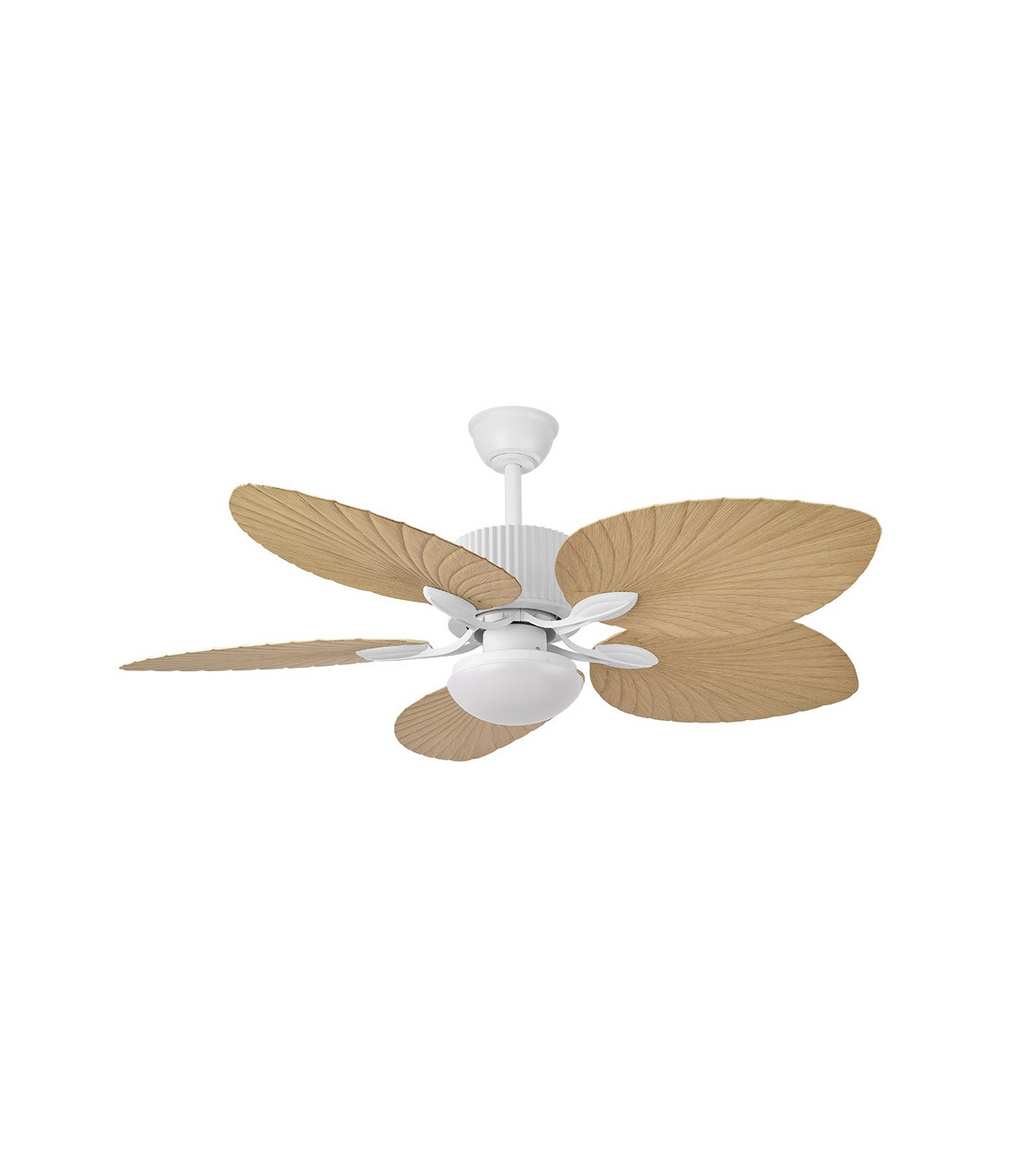 Ventilador Led Colla 5 Aspas 26W 2950Lm CCT Blanco/Haya