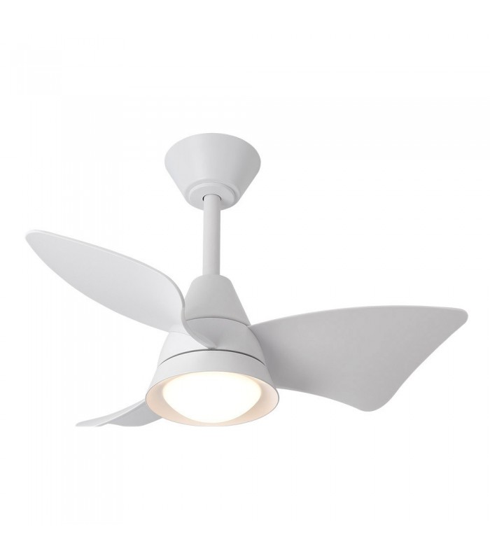 Ventilador de Techo JAGUAR Blanco DC 30W 3000Lm 3 Aspas Blanco CCT