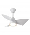 Ventilador de Techo JAGUAR Blanco DC 30W 3000Lm 3 Aspas Blanco CCT