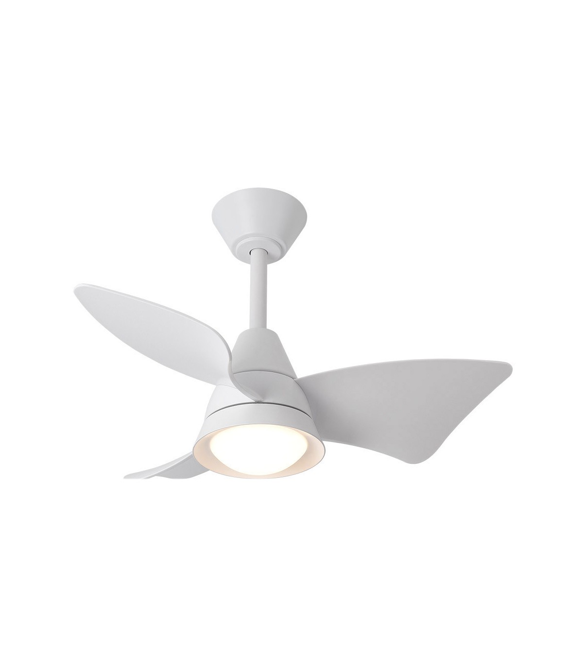 Ventilador de Techo JAGUAR Blanco DC 30W 3000Lm 3 Aspas Blanco CCT