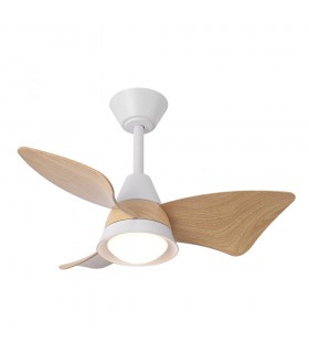 Ventilador de Techo JAGUAR Blanco DC 30W 3000Lm 3 Aspas Haya CCT