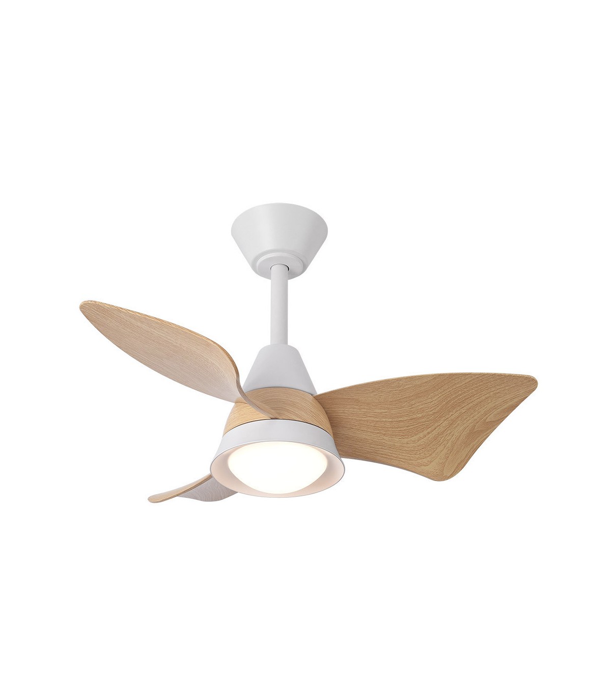 Ventilador de Techo JAGUAR Blanco DC 30W 3000Lm 3 Aspas Haya CCT