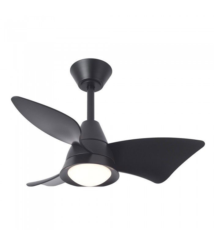 Ventilador de Techo JAGUAR Negro DC 30W 3000Lm 3 Aspas Negro CCT