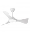 Ventilador de Techo CAIMAN Blanco DC 36W 3600Lm 3 Aspas Blanco CCT