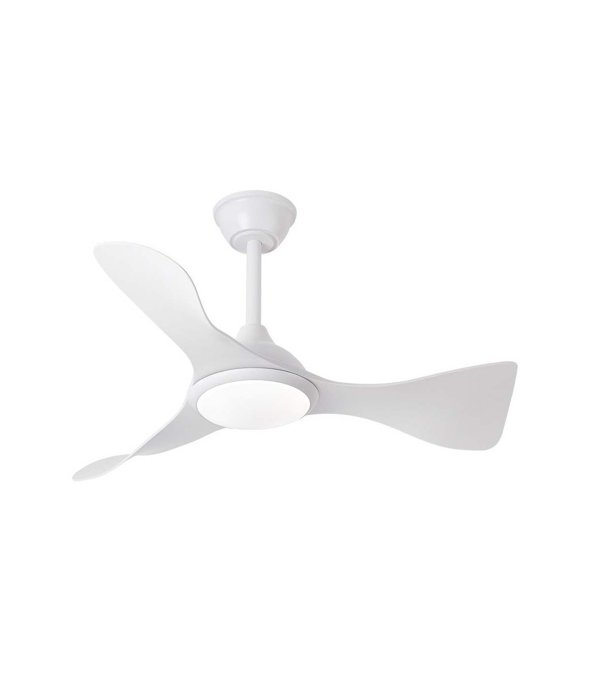 Ventilador de Techo CAIMAN Blanco DC 36W 3600Lm 3 Aspas Blanco CCT