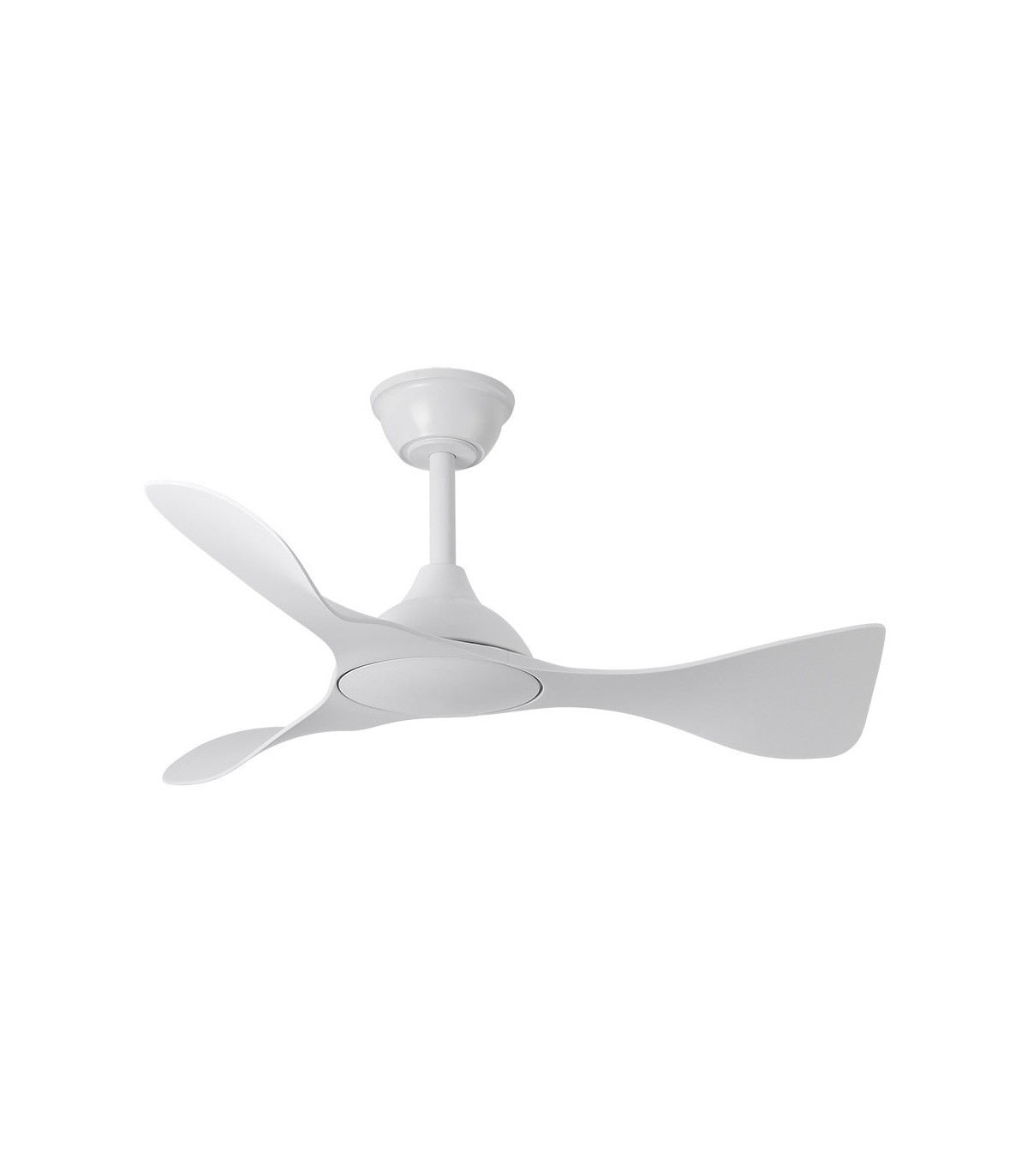 Ventilador de Techo CAIMAN Blanco DC 36W 3600Lm 3 Aspas Blanco CCT