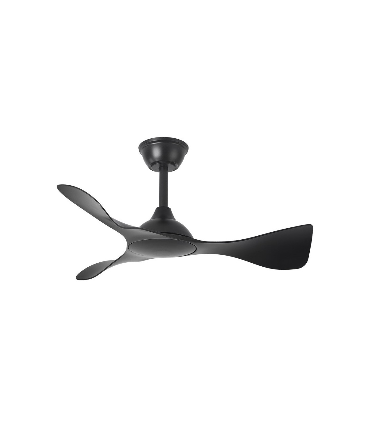 Ventilador de Techo CAIMAN Negro DC 36W 3600Lm 3 Aspas Negro CCT